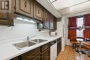 1801 - 1300 Bloor Street, Mississauga, ON  - Indoor Photo Showing Kitchen With Double Sink 