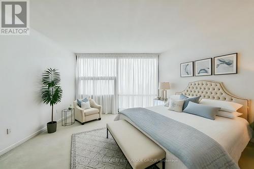 Virtual Staging - 1801 - 1300 Bloor Street, Mississauga, ON - Indoor Photo Showing Bedroom