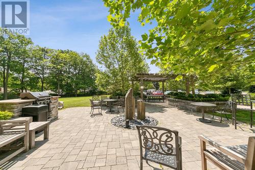 BBQ Area - Summer View - 1801 - 1300 Bloor Street, Mississauga, ON - Outdoor With Deck Patio Veranda