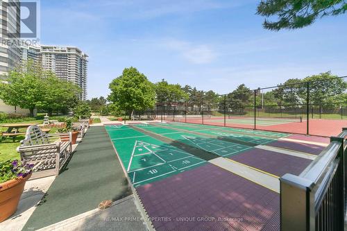 4 Shuffleboard Lanes - Summer View - 1801 - 1300 Bloor Street, Mississauga, ON - Outdoor