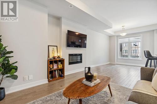 92 William Shearn Crescent, Markham, ON - Indoor Photo Showing Living Room With Fireplace