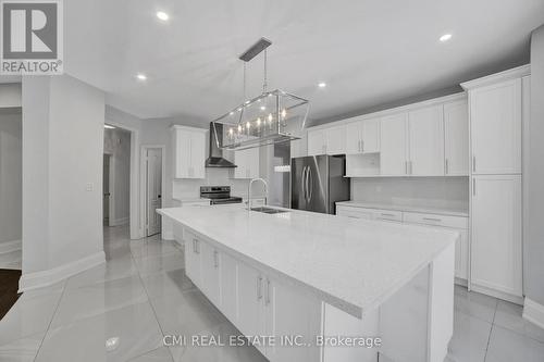 2171 Jardine Crescent, Burlington, ON - Indoor Photo Showing Kitchen With Double Sink