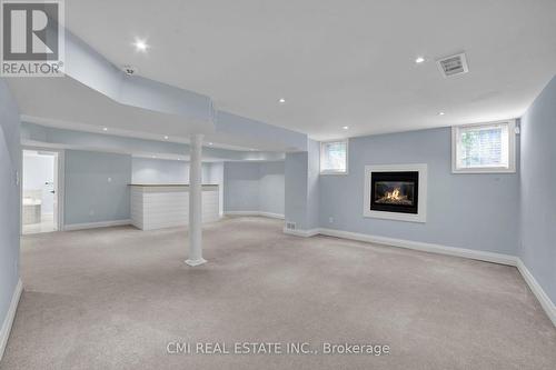 2171 Jardine Crescent, Burlington, ON - Indoor With Fireplace