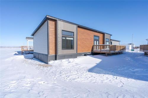 46 Prairie Oaks Drive, Mitchell, MB - Outdoor With Deck Patio Veranda With Exterior