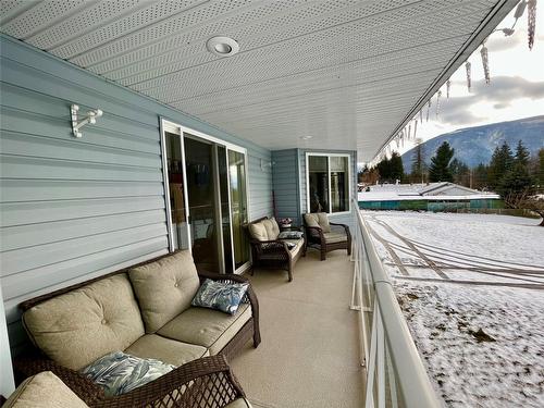 213 Burton School Road, Burton, BC - Outdoor With Deck Patio Veranda With Exterior