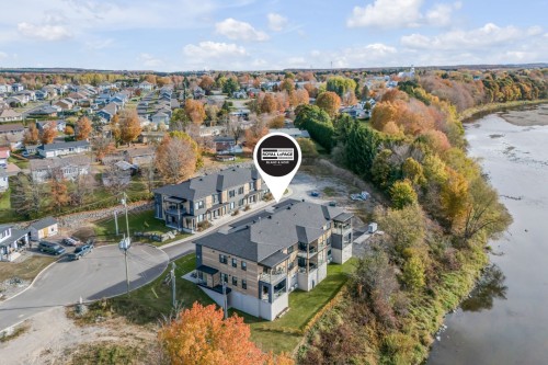 Photo aérienne - 3-41 Rue Bellevue, Saint-Anselme, QC - Outdoor With View