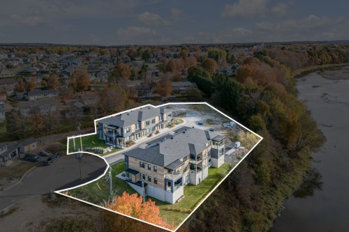Photo aérienne - 3-41 Rue Bellevue, Saint-Anselme, QC - 