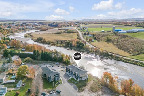 Photo aérienne - 3-41 Rue Bellevue, Saint-Anselme, QC - Outdoor With View