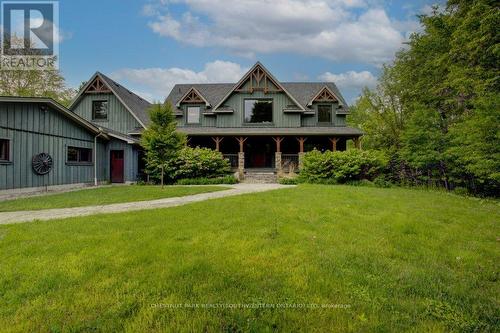 8429 Poplar Side Road, Clearview, ON - Outdoor With Deck Patio Veranda With Facade