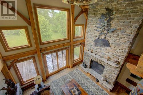 8429 Poplar Side Road, Clearview, ON - Indoor Photo Showing Other Room With Fireplace