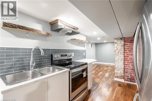 11 Lorne Avenue, Hamilton, ON - Indoor Photo Showing Kitchen With Stainless Steel Kitchen