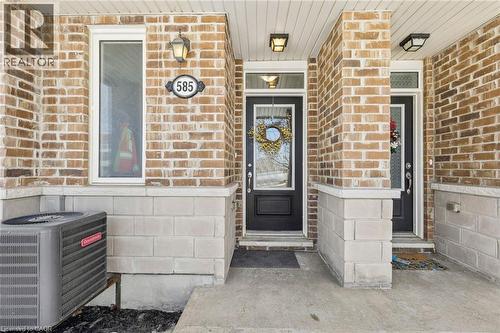 585 GOLDENROD Lane  Kitchener, ON N2R 0L7