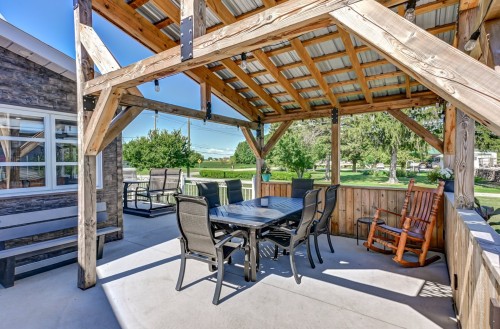 Terrasse - 1660  - 1662 Rue Principale, Saint-Cuthbert, QC - Outdoor With Deck Patio Veranda With Exterior