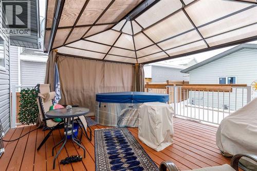 37 Regatta Way, Sylvan Lake, AB - Outdoor With Deck Patio Veranda With Exterior