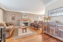 27 Hernshaw Crescent, Toronto, ON  - Indoor Photo Showing Living Room With Fireplace 