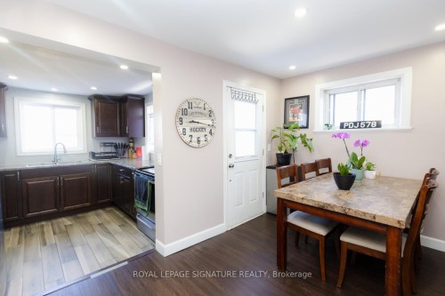 317 Britannia Avenue, Hamilton, ON - Indoor Photo Showing Dining Room
