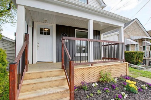 317 Britannia Avenue, Hamilton, ON - Outdoor With Deck Patio Veranda With Exterior