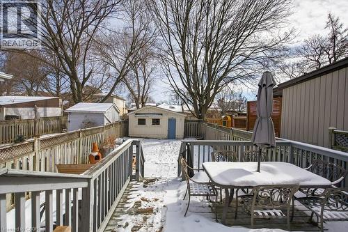 53 East 21St Street, Hamilton, ON - Outdoor With Deck Patio Veranda