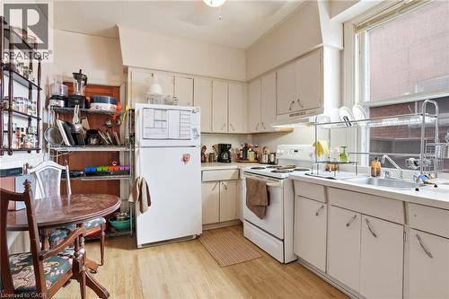 Unit #2 - 68 Gage Avenue S, Hamilton, ON - Indoor Photo Showing Kitchen With Double Sink
