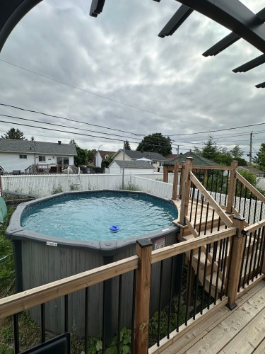 Piscine - 875 Rue Bellevue, Longueuil (Greenfield Park), QC - Outdoor With Above Ground Pool