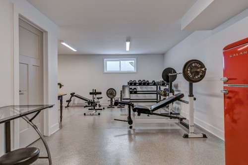 Salle d'exercice - 1129 Rue Du Clos-St-Urbain, Prévost, QC - Indoor Photo Showing Gym Room