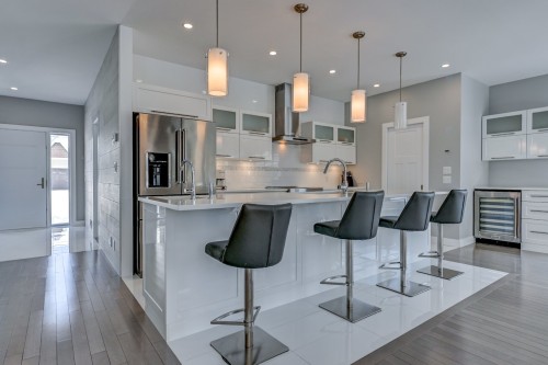 Cuisine - 1129 Rue Du Clos-St-Urbain, Prévost, QC - Indoor Photo Showing Kitchen With Upgraded Kitchen