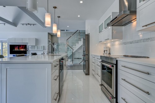 Cuisine - 1129 Rue Du Clos-St-Urbain, Prévost, QC - Indoor Photo Showing Kitchen With Upgraded Kitchen