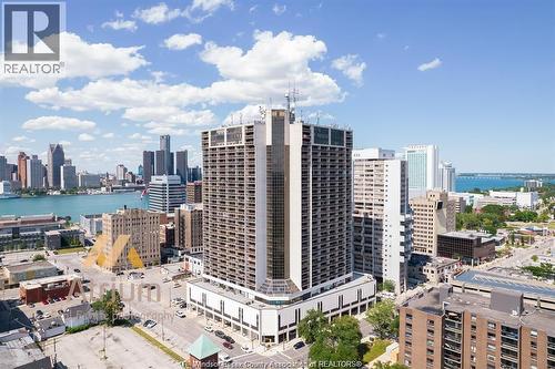 150 Park Unit# 1807, Windsor, ON - Outdoor With Body Of Water With View