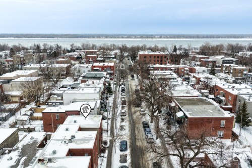 Photo aérienne - 571 Rue De Contrecoeur, Montréal (Mercier/Hochelaga-Maisonneuve), QC - Outdoor With View