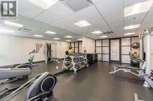 247 Northfield Drive E Unit# 507, Waterloo, ON - Indoor Photo Showing Gym Room