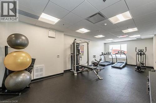 247 Northfield Drive E Unit# 507, Waterloo, ON - Indoor Photo Showing Gym Room