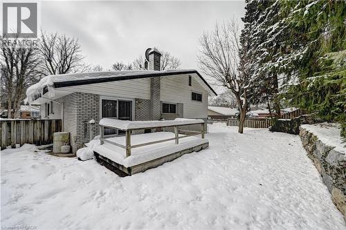 132 Forest Hill Drive, Kitchener, ON - Outdoor With Deck Patio Veranda