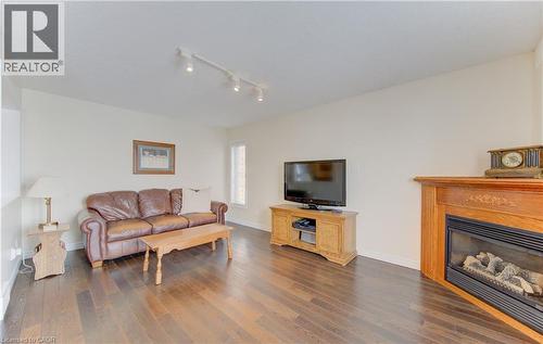 168 Bridgewater Crescent, Waterloo, ON - Indoor Photo Showing Living Room With Fireplace