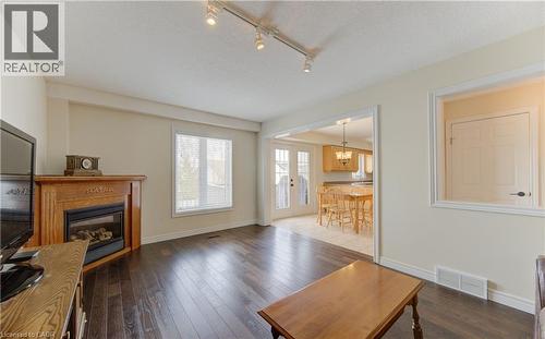 168 Bridgewater Crescent, Waterloo, ON - Indoor Photo Showing Living Room With Fireplace
