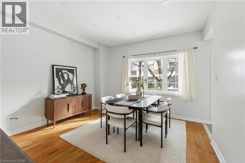 Virtually/digitally staged dining area. - 100 Beddoe Drive Unit# 25, Hamilton, ON - Indoor Photo Showing Other Room