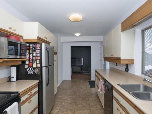 319 Vickers Street S, Thunder Bay, ON - Indoor Photo Showing Kitchen With Double Sink