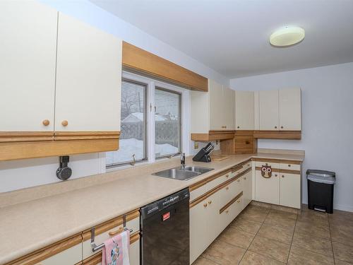 319 Vickers Street S, Thunder Bay, ON - Indoor Photo Showing Kitchen With Double Sink