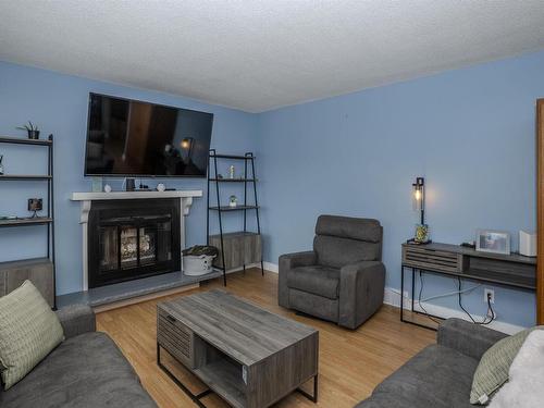 319 Vickers Street S, Thunder Bay, ON - Indoor Photo Showing Living Room With Fireplace