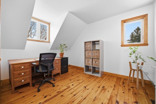 Chambre à coucher - 785 Rg Du Bas-Corbin, Saint-Damase, QC - Indoor Photo Showing Office