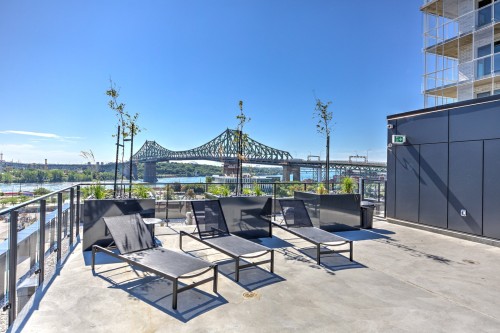 Terrasse - 431-2180 Rue Ste-Catherine E., Montréal (Ville-Marie), QC - Outdoor With Balcony With Exterior