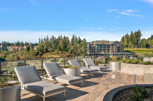 1402-2000 Hannington Rd, Langford, BC - Outdoor With Deck Patio Veranda With View