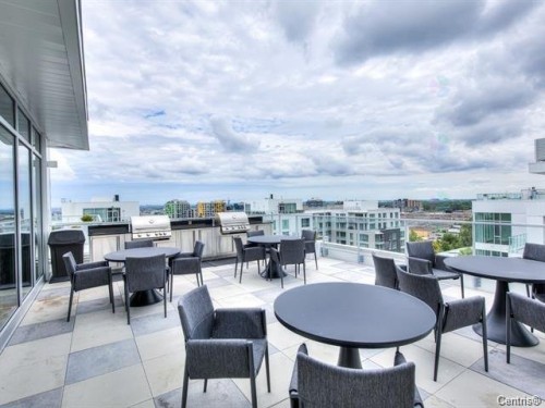 Common room - 910-5265 Rue Mackenzie, Montréal (Côte-Des-Neiges/Notre-Dame-De-Grâce), QC - Outdoor With Deck Patio Veranda