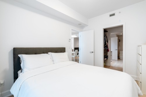 Bedroom - 507-1310 Boul. René-Lévesque O., Montréal (Ville-Marie), QC - Indoor Photo Showing Bedroom