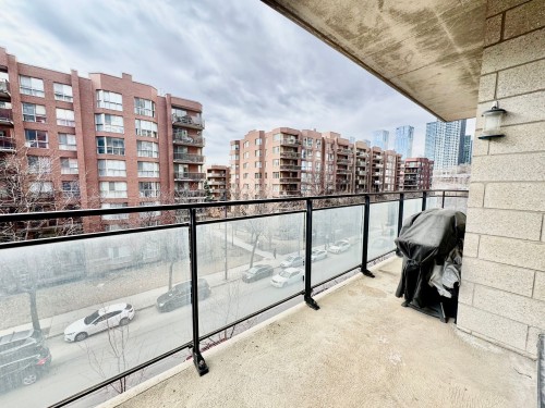 Balcony - 402-551 Rue De La Montagne, Montréal (Ville-Marie), QC - Outdoor With Balcony With Exterior