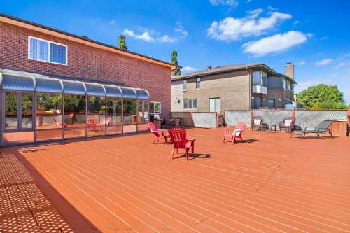 Patio - 5901 Av. Brandeis, Côte-Saint-Luc, QC - Outdoor With Deck Patio Veranda With Exterior