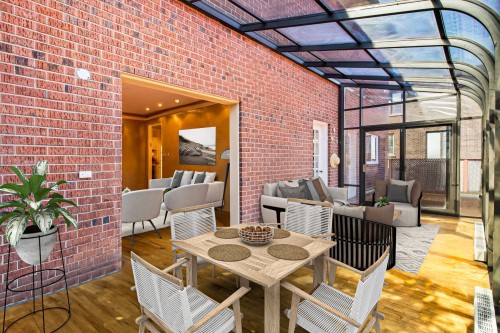 Sun Room - 5901 Av. Brandeis, Côte-Saint-Luc, QC - Outdoor With Deck Patio Veranda With Exterior