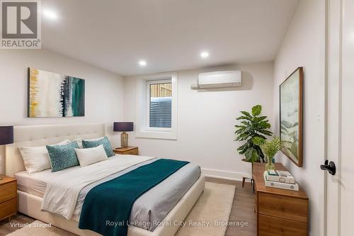 1 Bedroom -virtually staged - 255 Normandy Avenue, Waterloo, ON - Indoor Photo Showing Bedroom