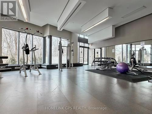 1505 - 160 Vanderhoof Avenue, Toronto, ON - Indoor Photo Showing Gym Room