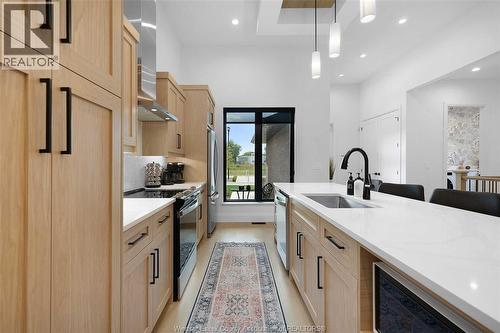 572 Lily Mac Boulevard, Windsor, ON - Indoor Photo Showing Kitchen With Upgraded Kitchen