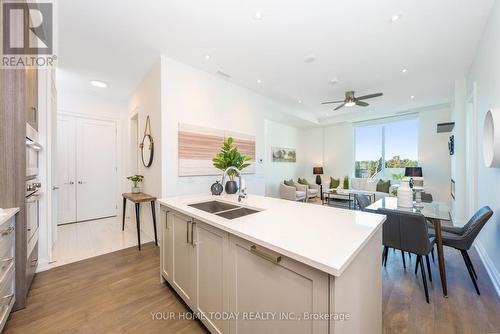 610 - 42 Mill Street, Halton Hills, ON - Indoor Photo Showing Kitchen With Double Sink With Upgraded Kitchen